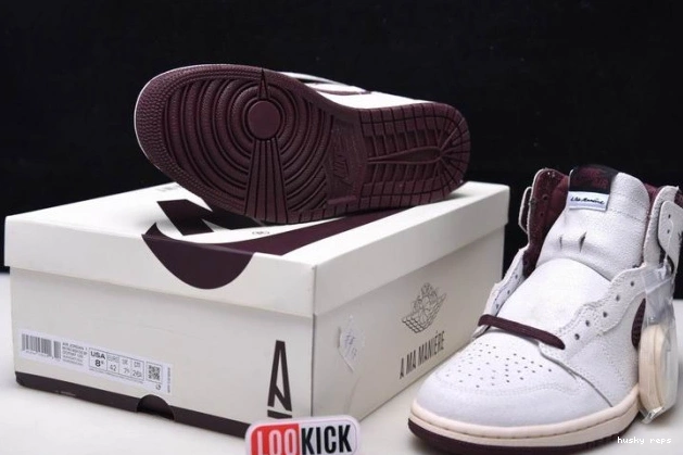 Cheap Husky Jordan x Ma Maniere High OG DO7097-100 A Air 1 0725